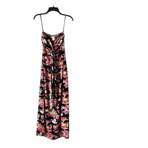NWOT Band of Gypsies Colorful Floral Print Maxi Dress SZ XS